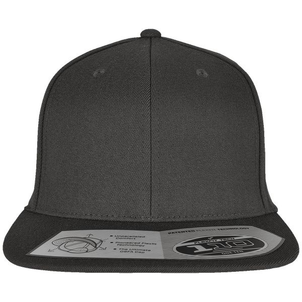 Casquette Flexfit 110 Fitted Snapback À Personnaliser En Broderie darkgrey