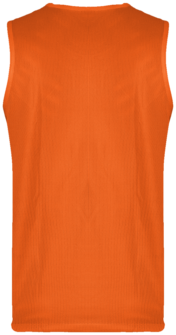 Chasuble de sport reversible dos Spicy Orange / Black