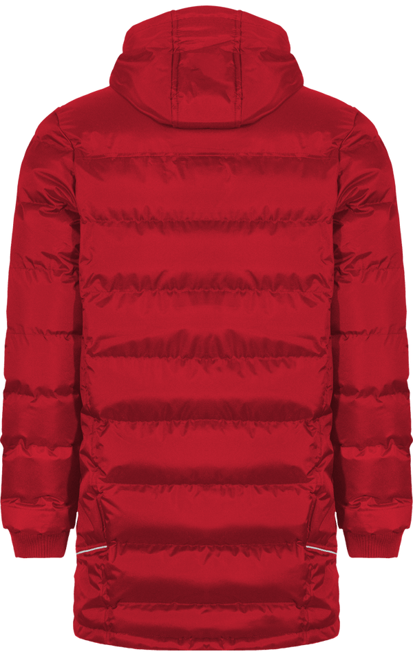 Parka team sport dos Sporty Red