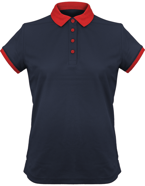 Polo De Sport Femme | Féminin Et Élégant  Sporty Navy / Red