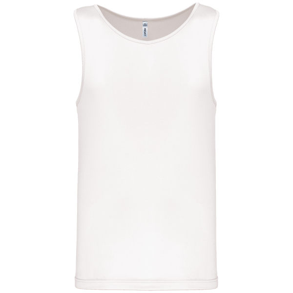 Le Débardeur De Sport Pour Homme Personnalisable White