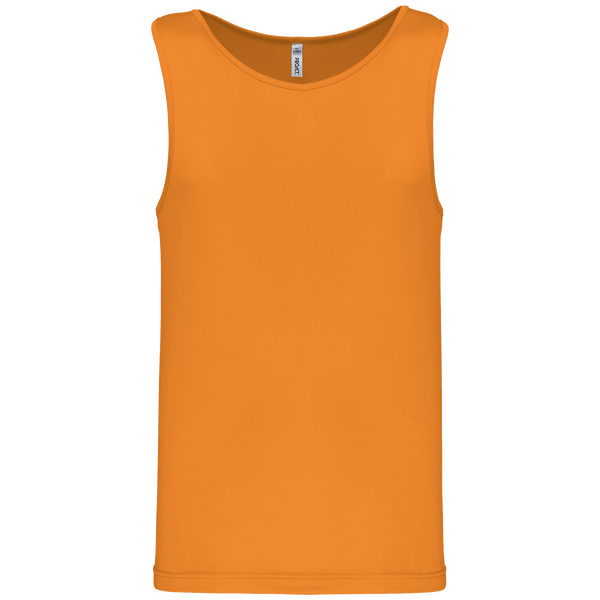 Le Débardeur De Sport Pour Homme Personnalisable Fluorescent Orange