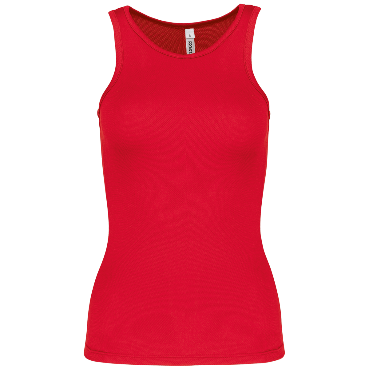 Sleeveless Top Sport Women Red