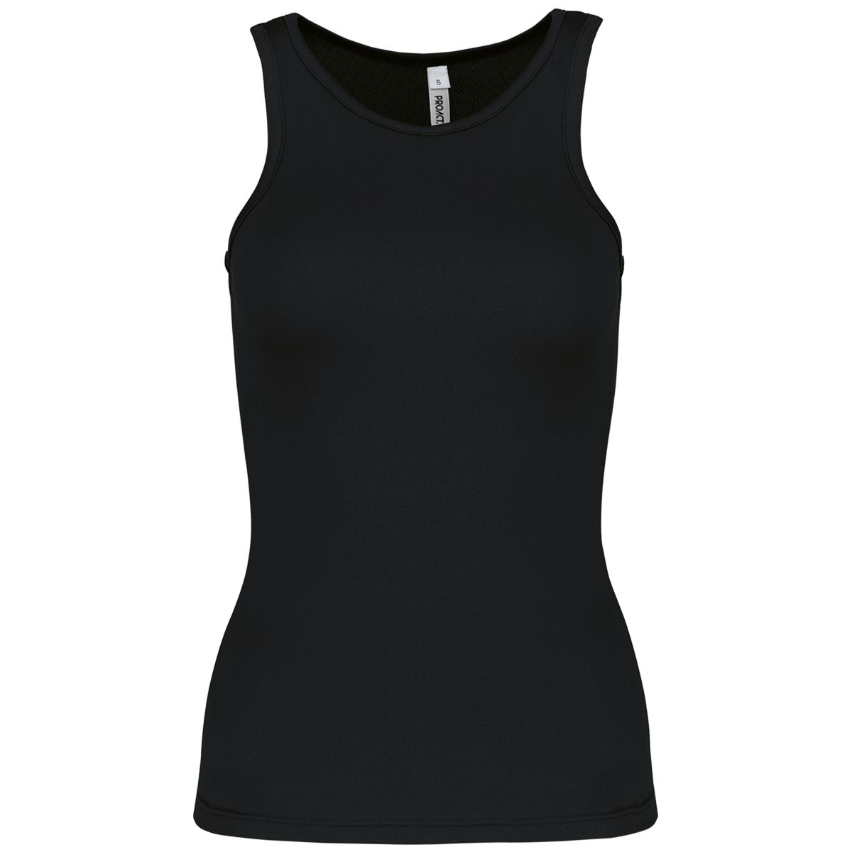 Sleeveless Top Sport Women Black