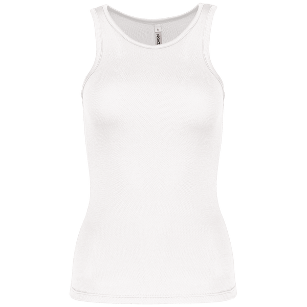 Women's Sports Tank Top White