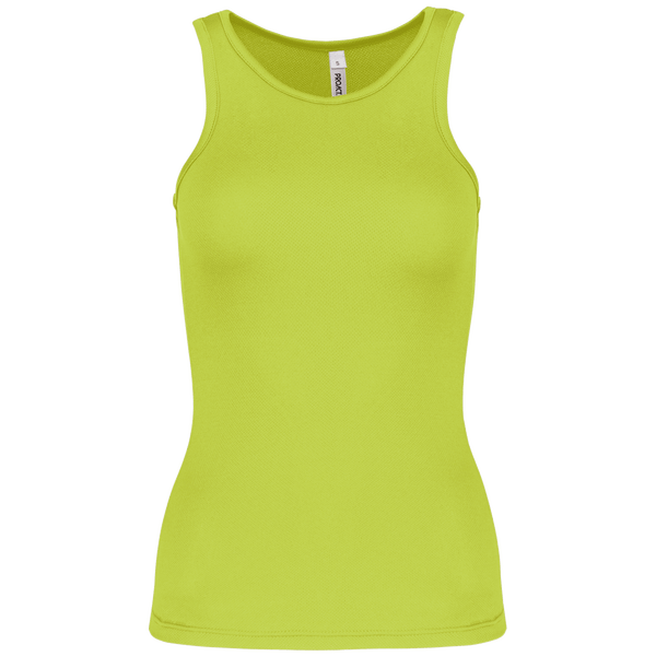 Women's Sports Tank Top Lime
