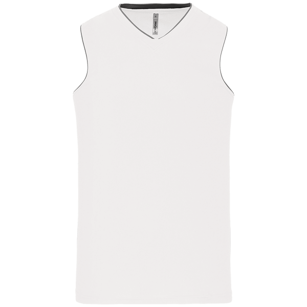 Maillot de basket enfant White