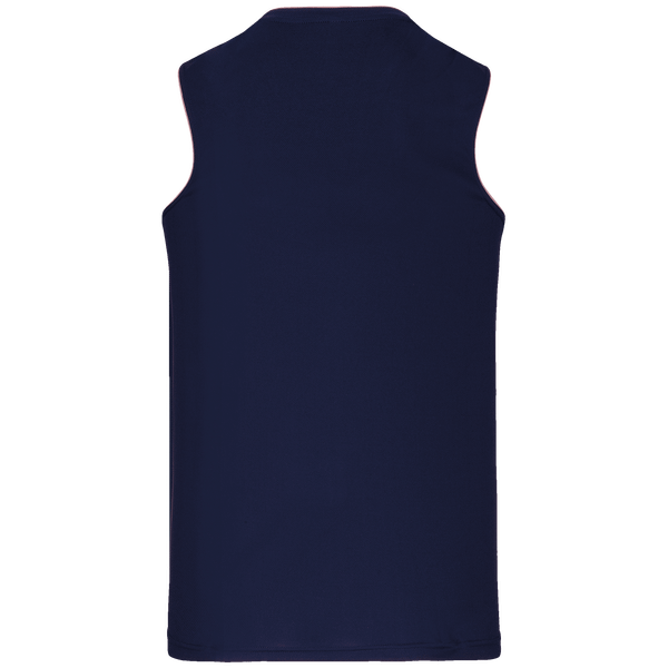 Maillot de basket enfant dos Sporty Navy