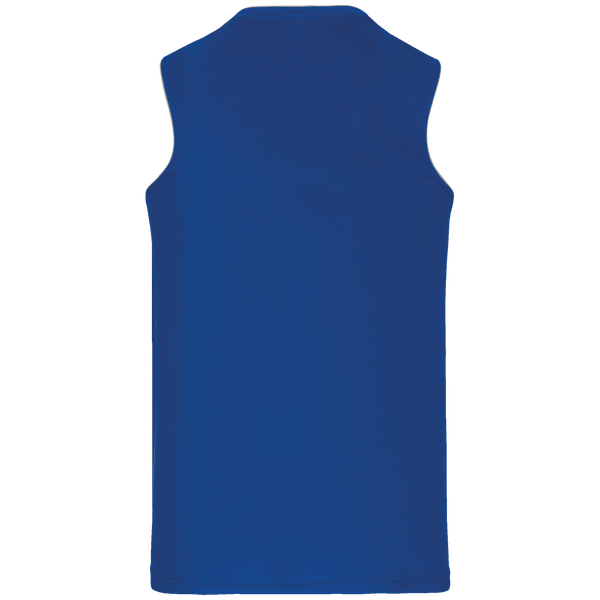 Maillot de basket enfant dos Sporty Royal Blue