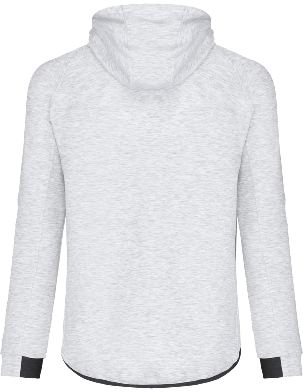 Veste de sport a capuche dos Ash Heather