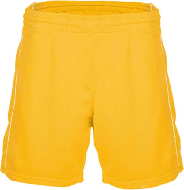 Short de Basketball Enfant Sporty Yellow