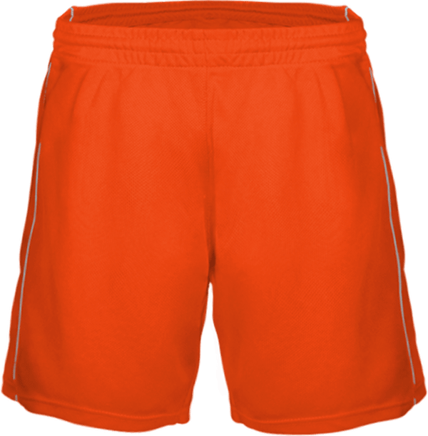 Short de basket enfant dos Orange