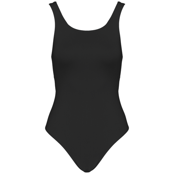 Maillot De Bain Femme Classique Fabriqué En Europe À Personnaliser Sporty Dark Navy