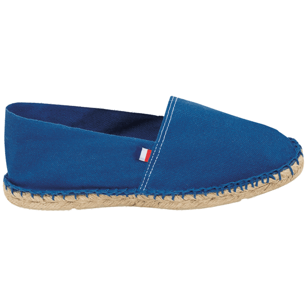 Espadrille made in france chaussure droite exterieur French Blue