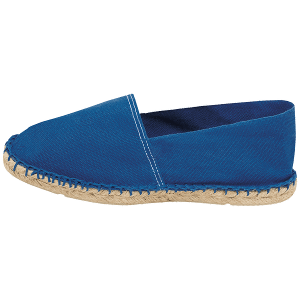 Espadrille made in france chaussure droite interieur French Blue