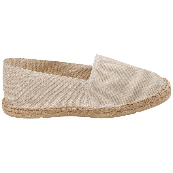 Espadrille made in france chaussure gauche interieur Linen