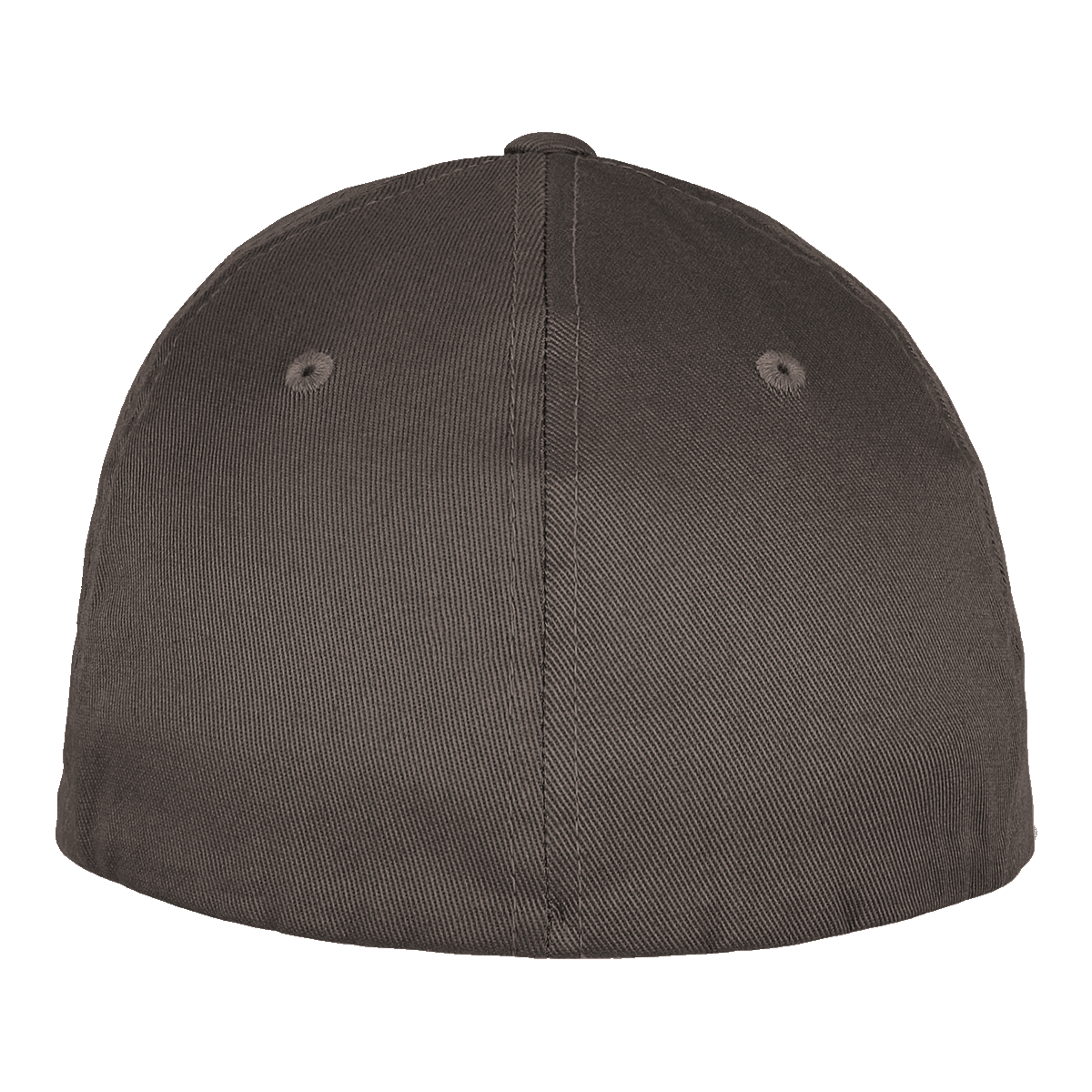 Casquette flexfit en coton organique dos darkgrey