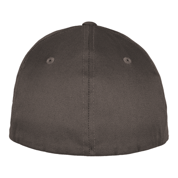 Casquette flexfit en coton organique dos darkgrey