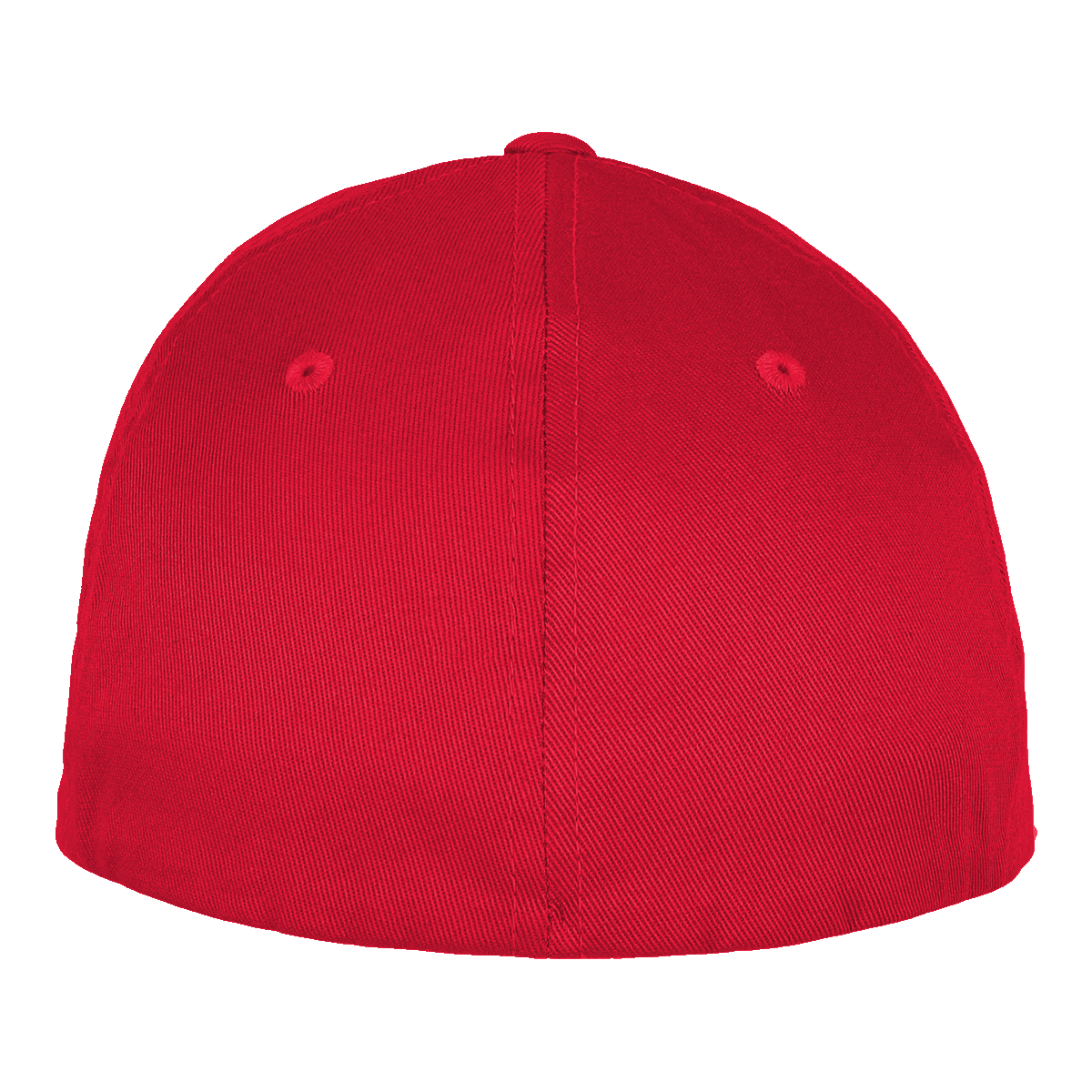 Casquette flexfit en coton organique dos red