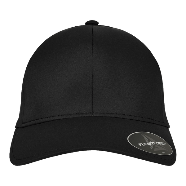 Casquette 6 panneaux flexfit delta face black