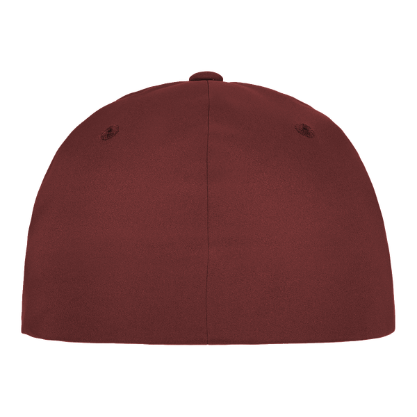 Casquette 6 panneaux flexfit delta dos maroon