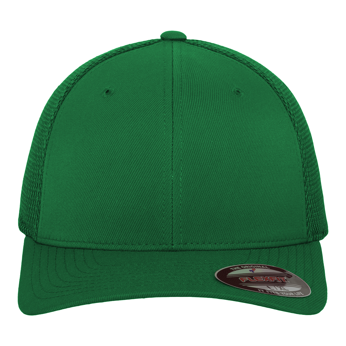 Casquette Flexfit Tactel Mesh À Personnaliser En Broderie green