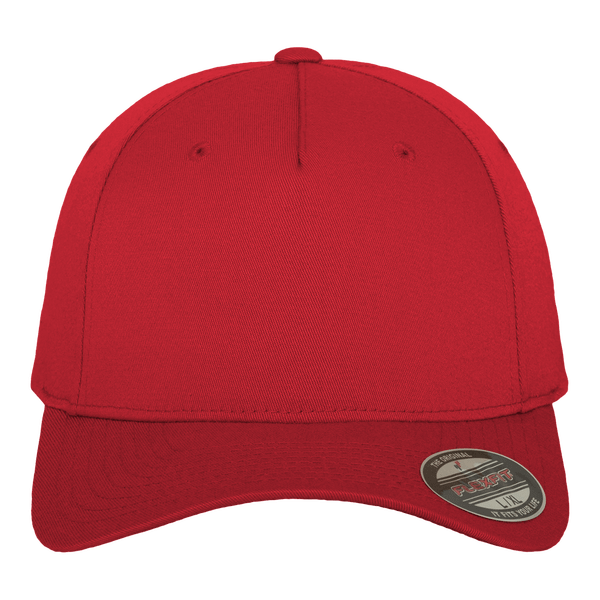 Casquette flexfit 5 panneaux face red