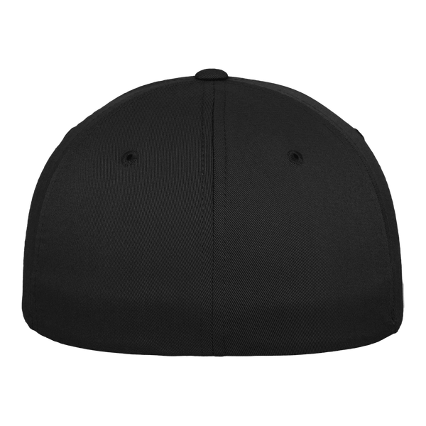 Casquette flexfit 5 panneaux dos black