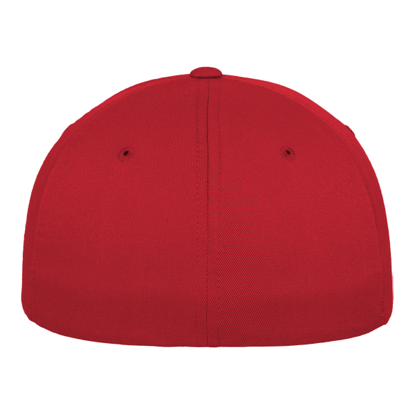 Casquette flexfit 5 panneaux dos red