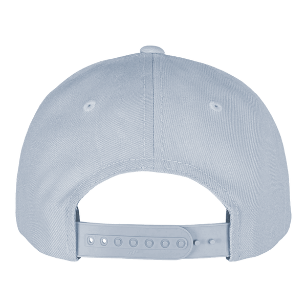 Casquette flexfit 5 panneaux premium snapback dos ballad blue