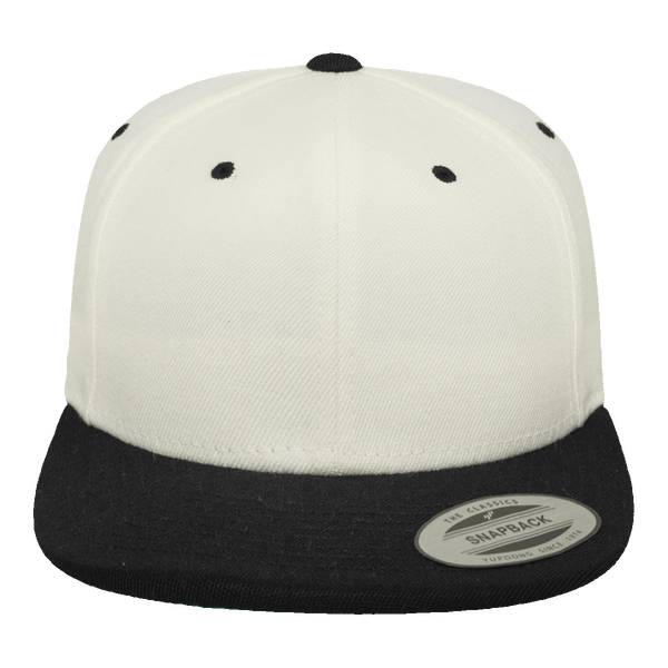 Casquette flexfit snapback bicolore plexus natural / blk