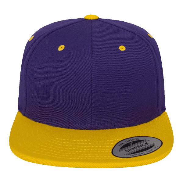 Casquette flexfit snapback bicolore plexus pur / gold
