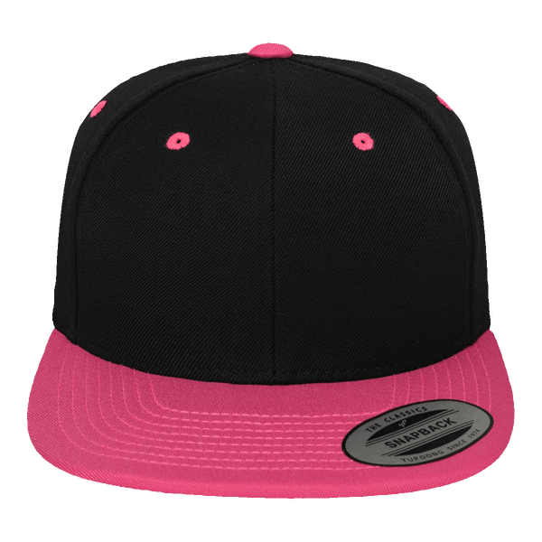 Casquette flexfit snapback bicolore plexus blk / neonpink