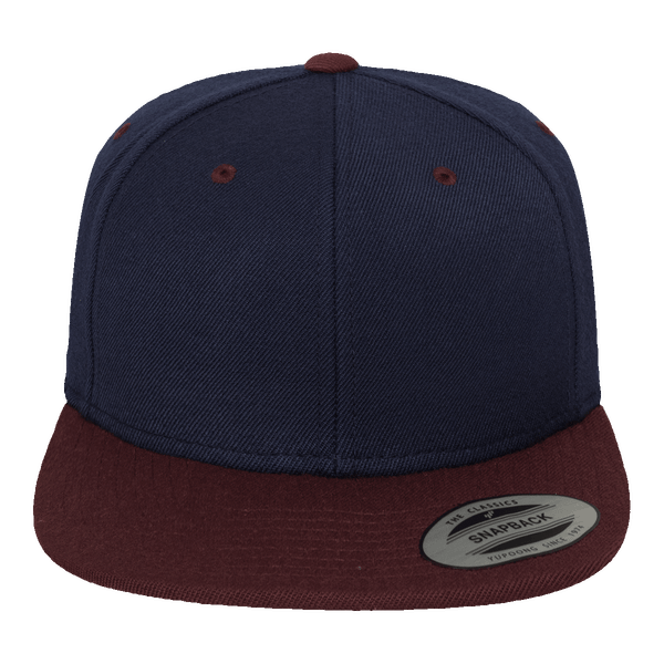 Casquette flexfit snapback bicolore plexus nvy / maroon