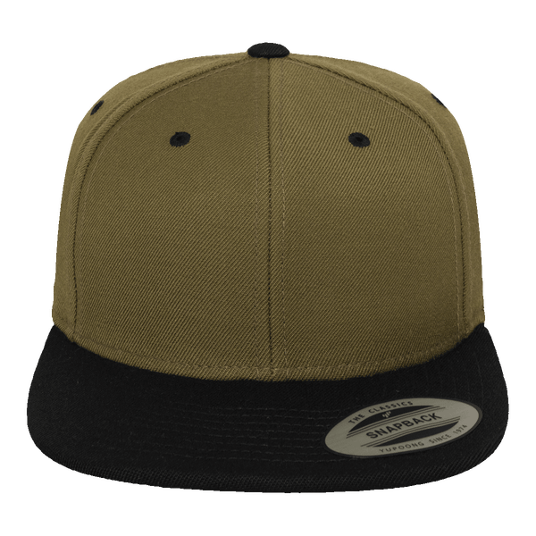 Casquette flexfit snapback bicolore plexus olv / blk