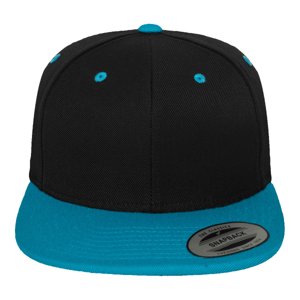 Casquette flexfit snapback bicolore plexus blk / teal