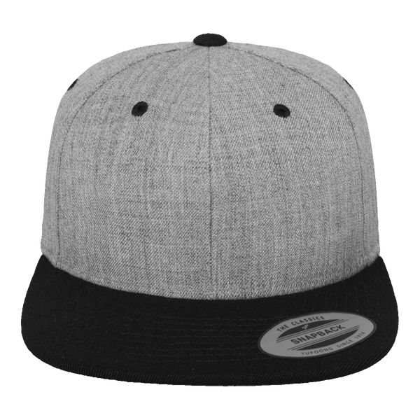 Casquette flexfit snapback bicolore plexus h.grey / blk