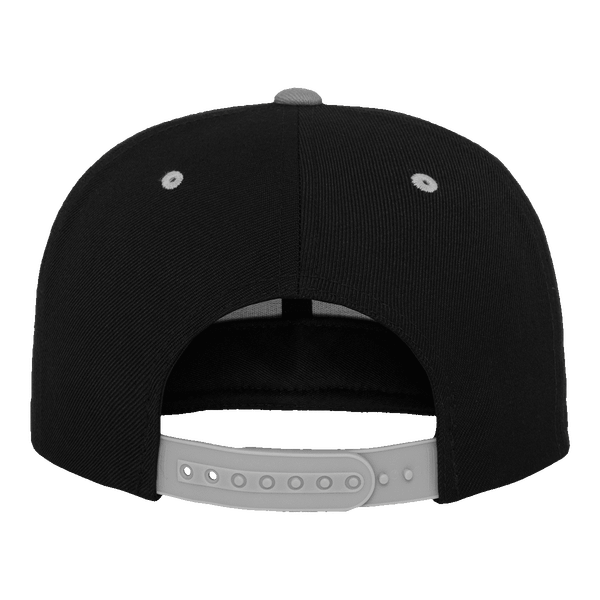 Casquette flexfit snapback bicolore dos blk / silver