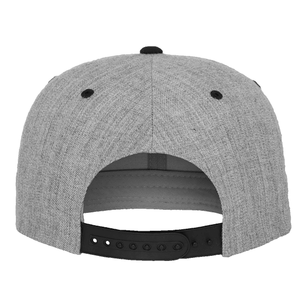 Casquette flexfit snapback bicolore dos h.grey / blk