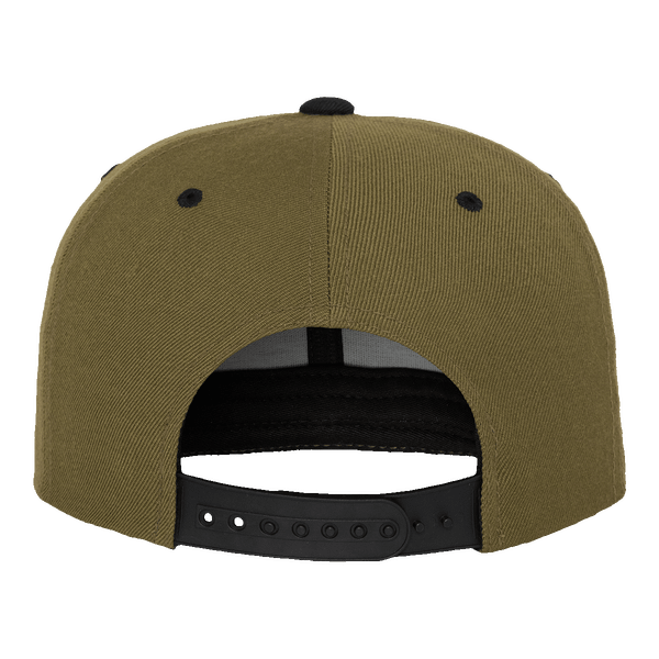 Casquette flexfit snapback bicolore dos olv / blk
