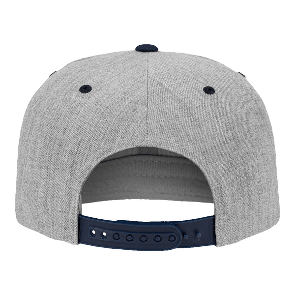 Casquette flexfit snapback bicolore dos heather / navy