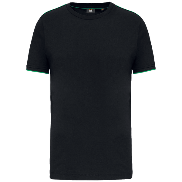 T shirt manches courtes day to day homme plexus Black / Kelly Green