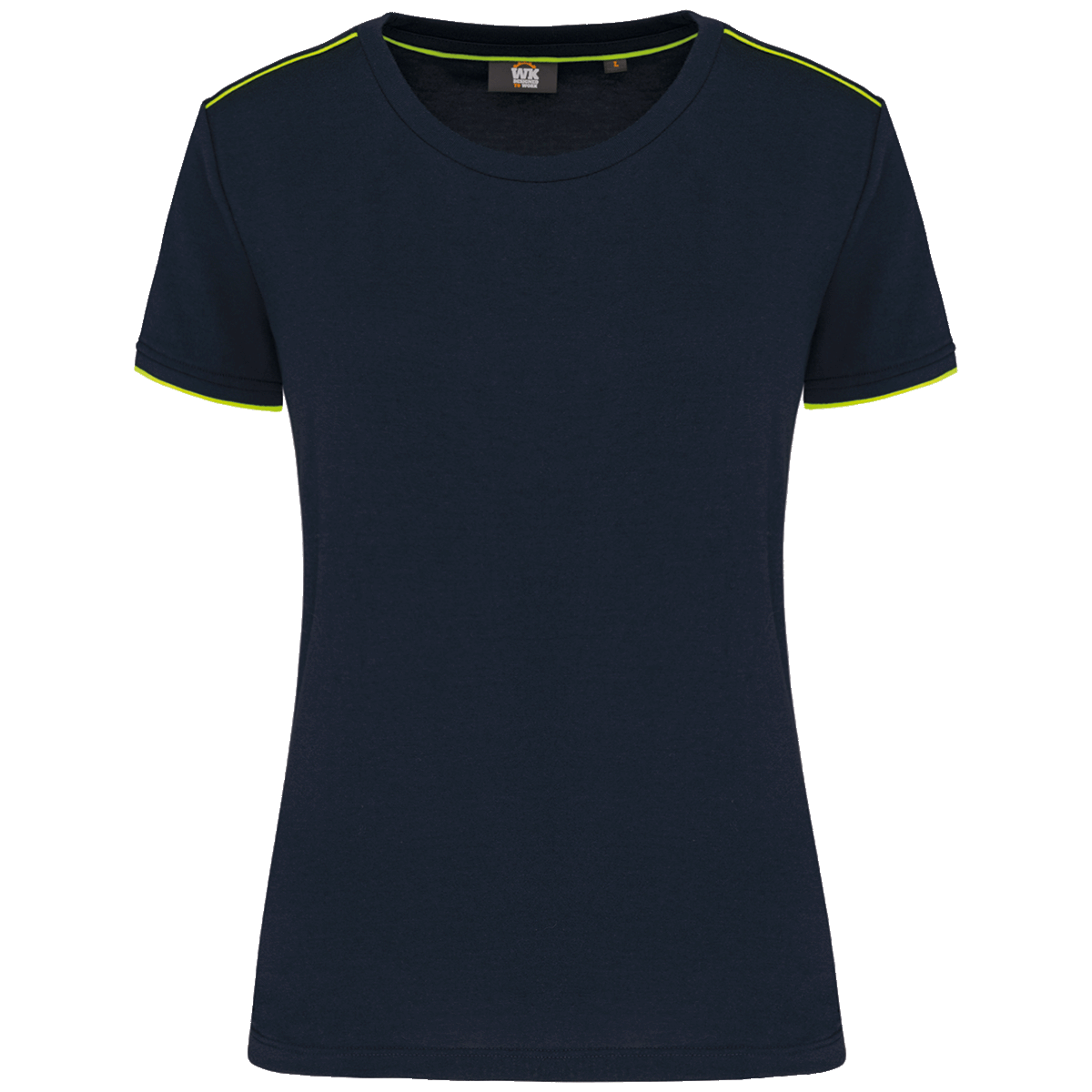 T-Shirt De Travail Manches Courtes Day To Day Femme White / Navy