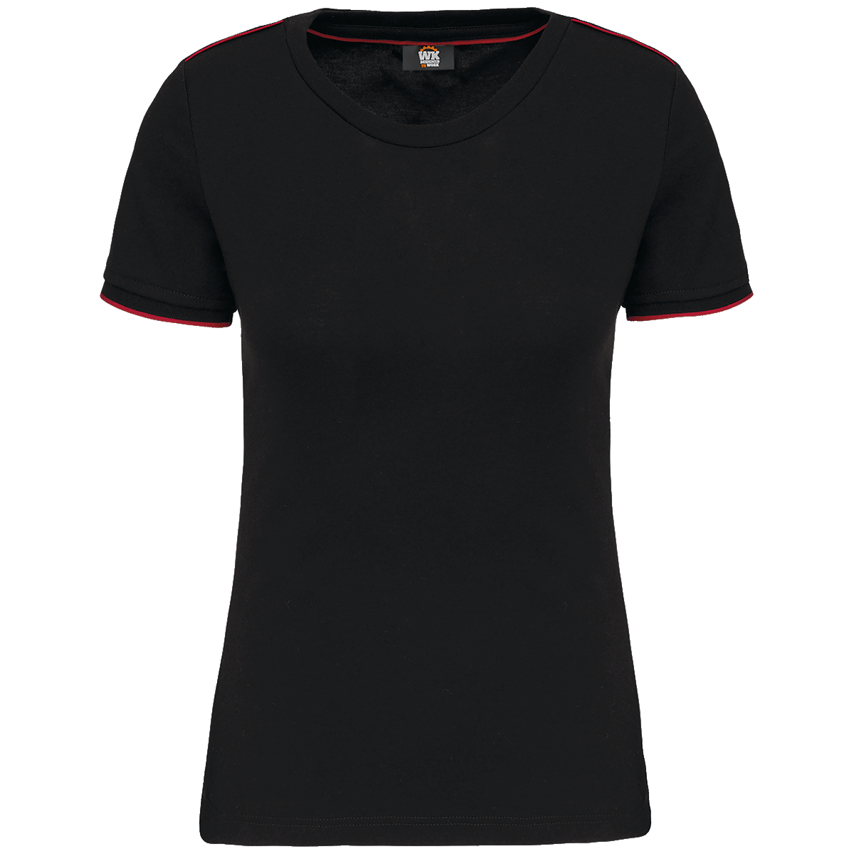 T shirt manches courtes day to day femme plexus Black / Red