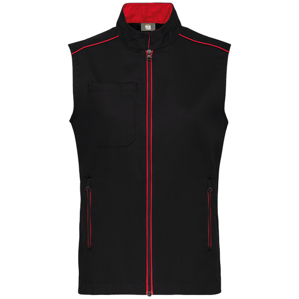 Gilet day to day homme face Black / Red