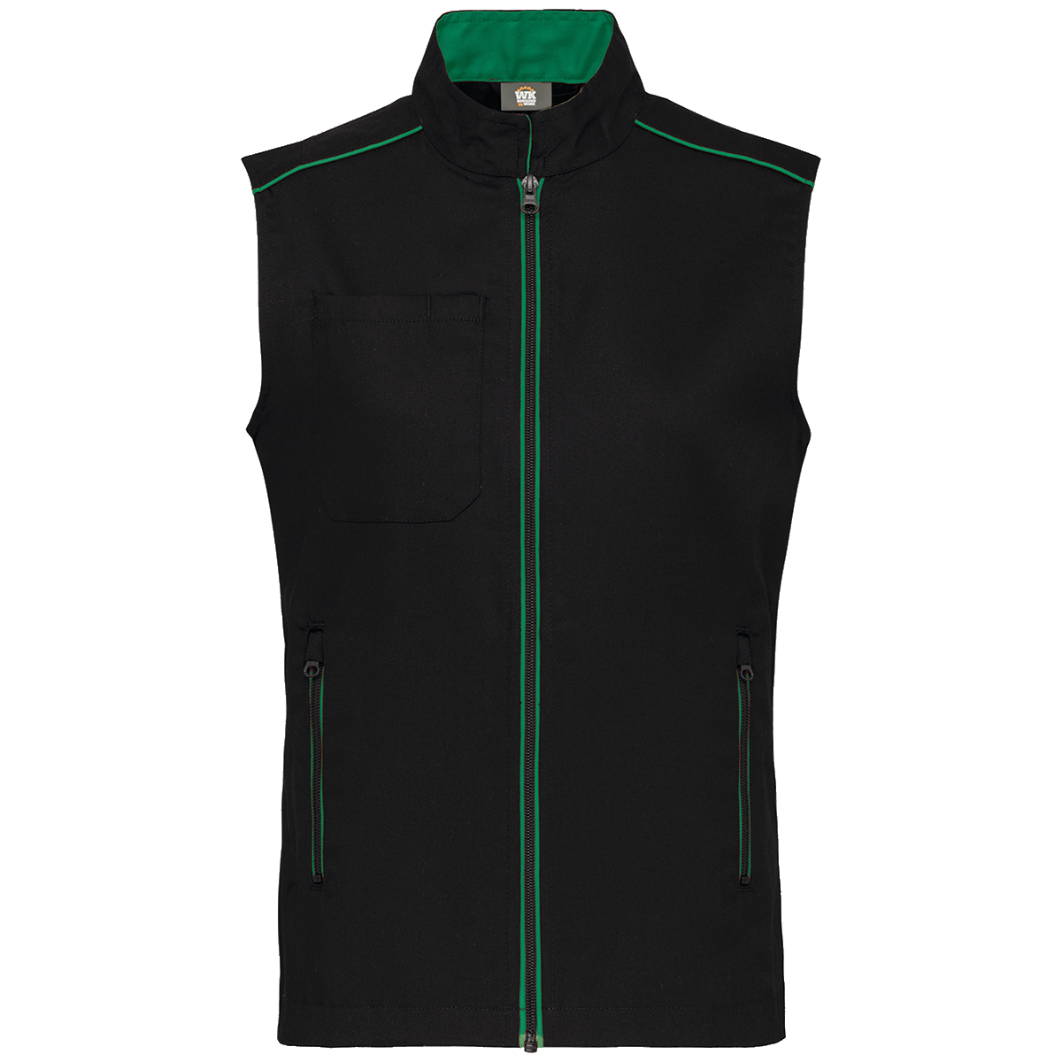 Gilet De Travail Day To Day Homme Black / Kelly Green