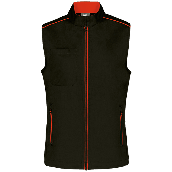 Gilet day to day femme plexus Black / Red