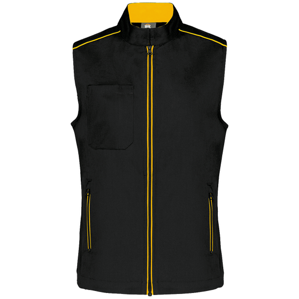 Gilet day to day femme plexus Black / Yellow