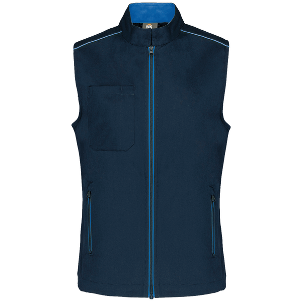 Gilet day to day femme plexus Navy / Light Royal Blue