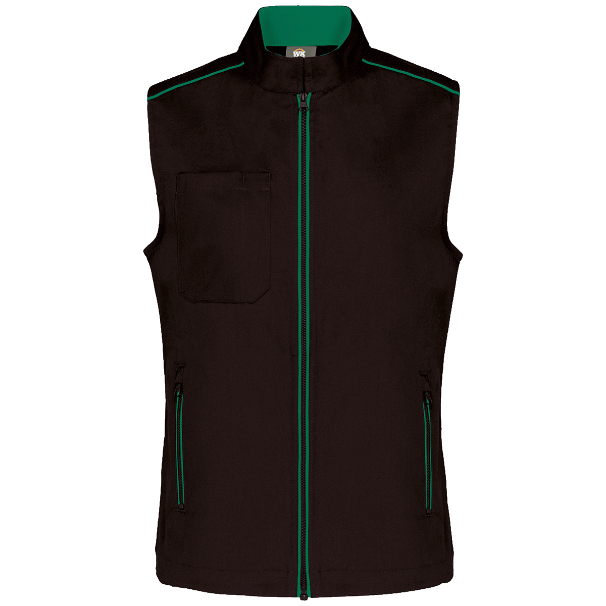 Gilet De Travail Day To Day Femme Black / Kelly Green